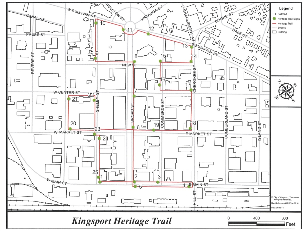 KingsportHeritageTrail Kingsport Parks and Recreation